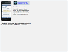 Tablet Screenshot of envisionaccess.com